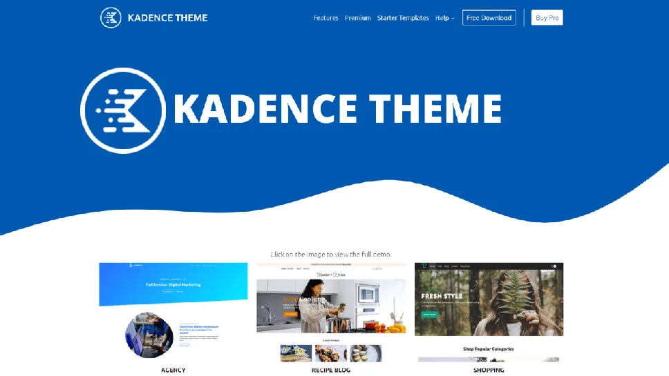 قالب Kadence