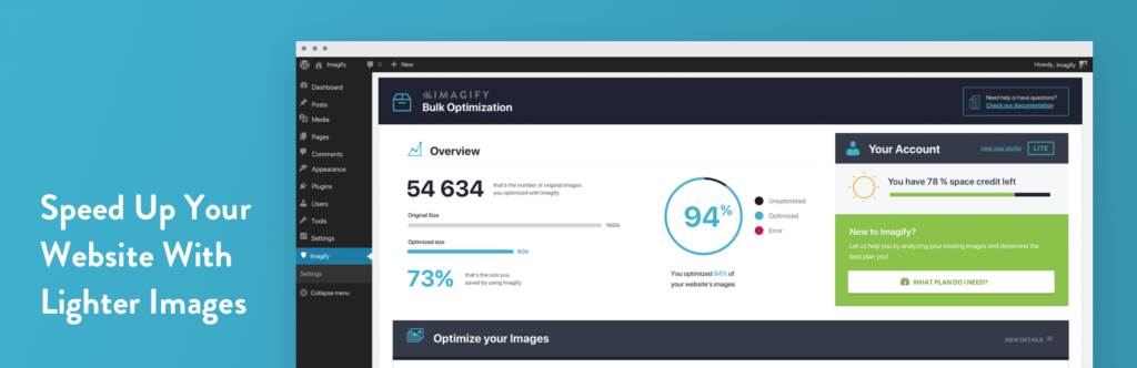 Imagify Optimize Images for SEO
