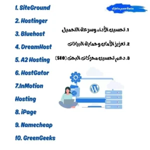 استضافات مواقع ووردبريس المثالية